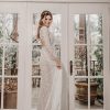 Rose Brautkleid Seite von Oonce